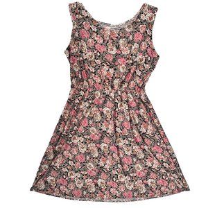 Jennifer Lilly Floral Fit and Flare Dress (Size M)